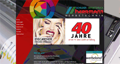 Desktop Screenshot of druckereibetriebe-herrmann.de